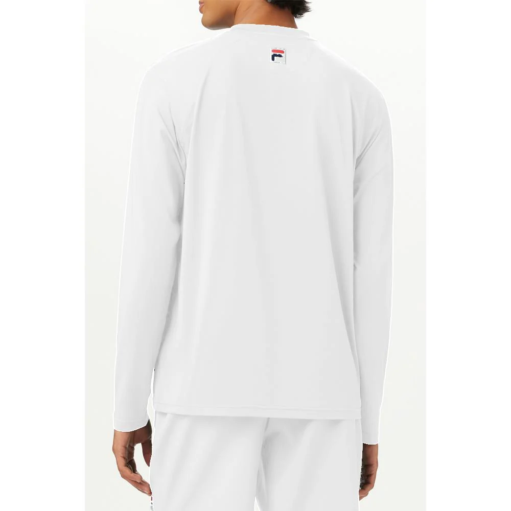 Fila Men's Essentials UV Blocker Long Sleeve - White - Image 3