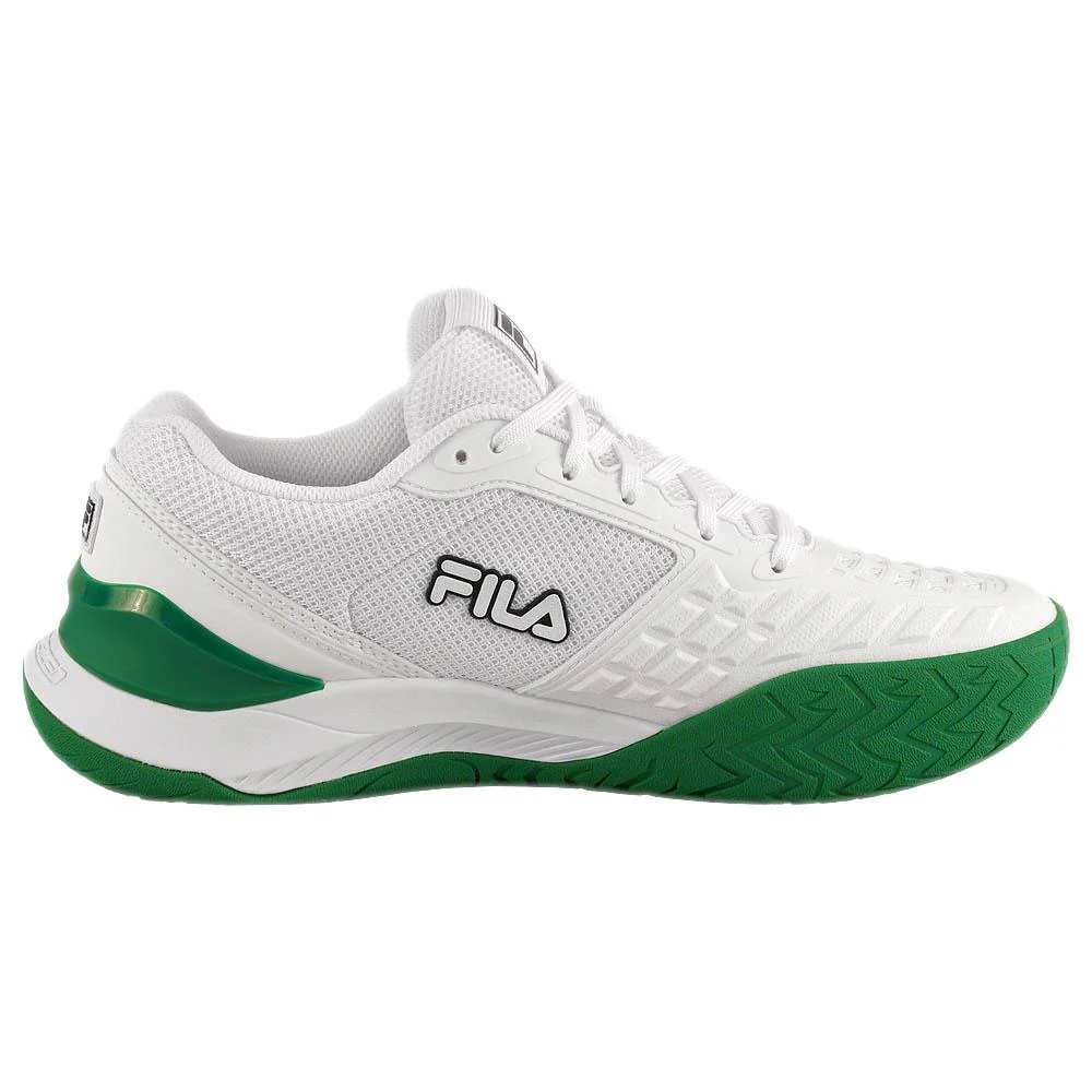 Fila Women's Axilus 3 - White/Courtway Green - Image 2