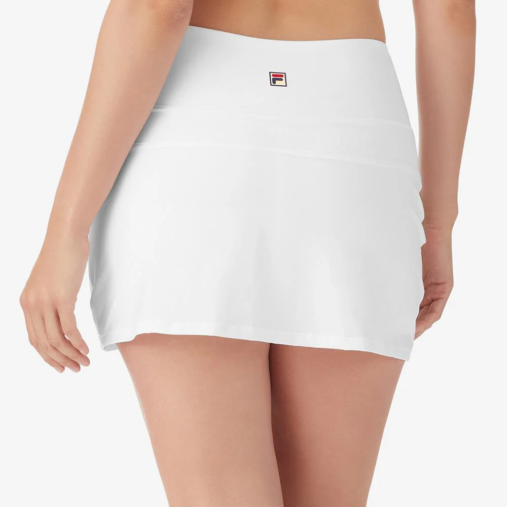 Fila Women's Whiteline A Line Skort - White - Image 3