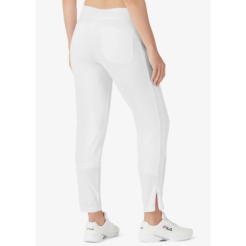 Fila Women's Whiteline Track Pant - White - Image 4