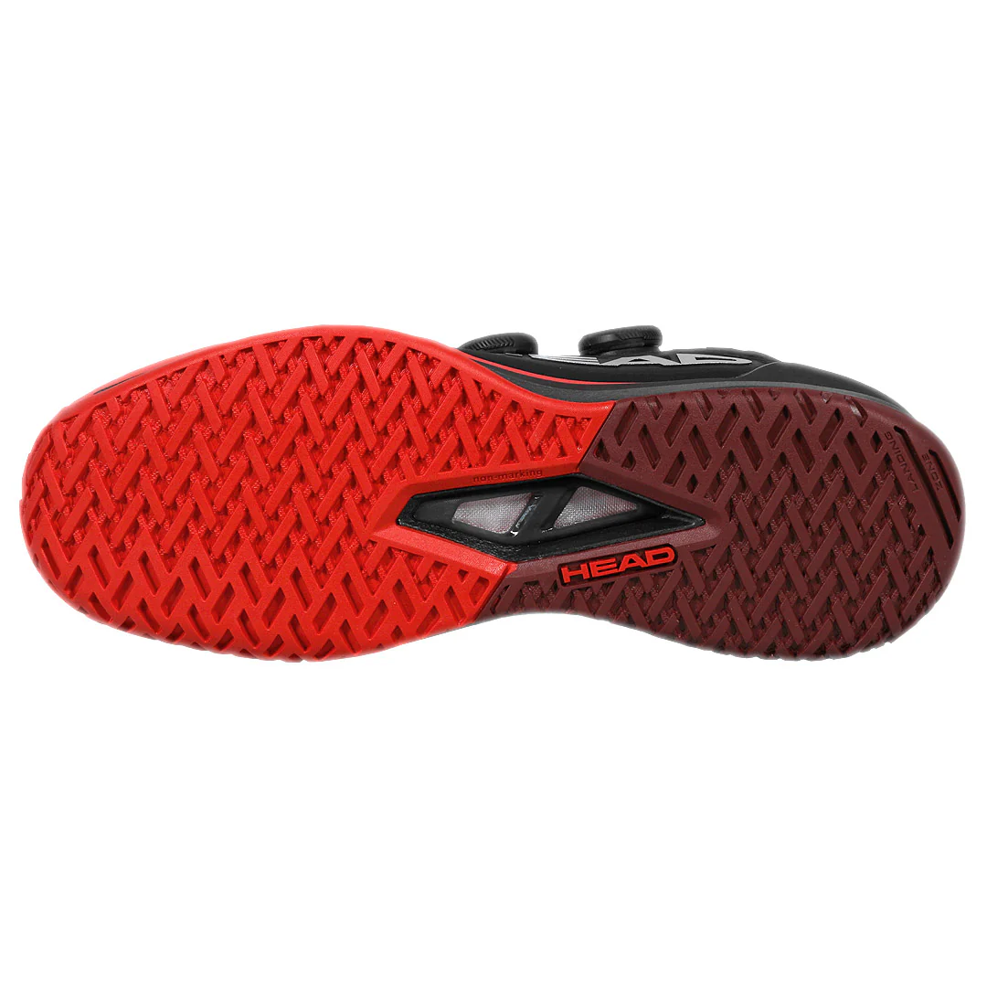Head Men's Endure Pro BOA - Black/Red - Image 3