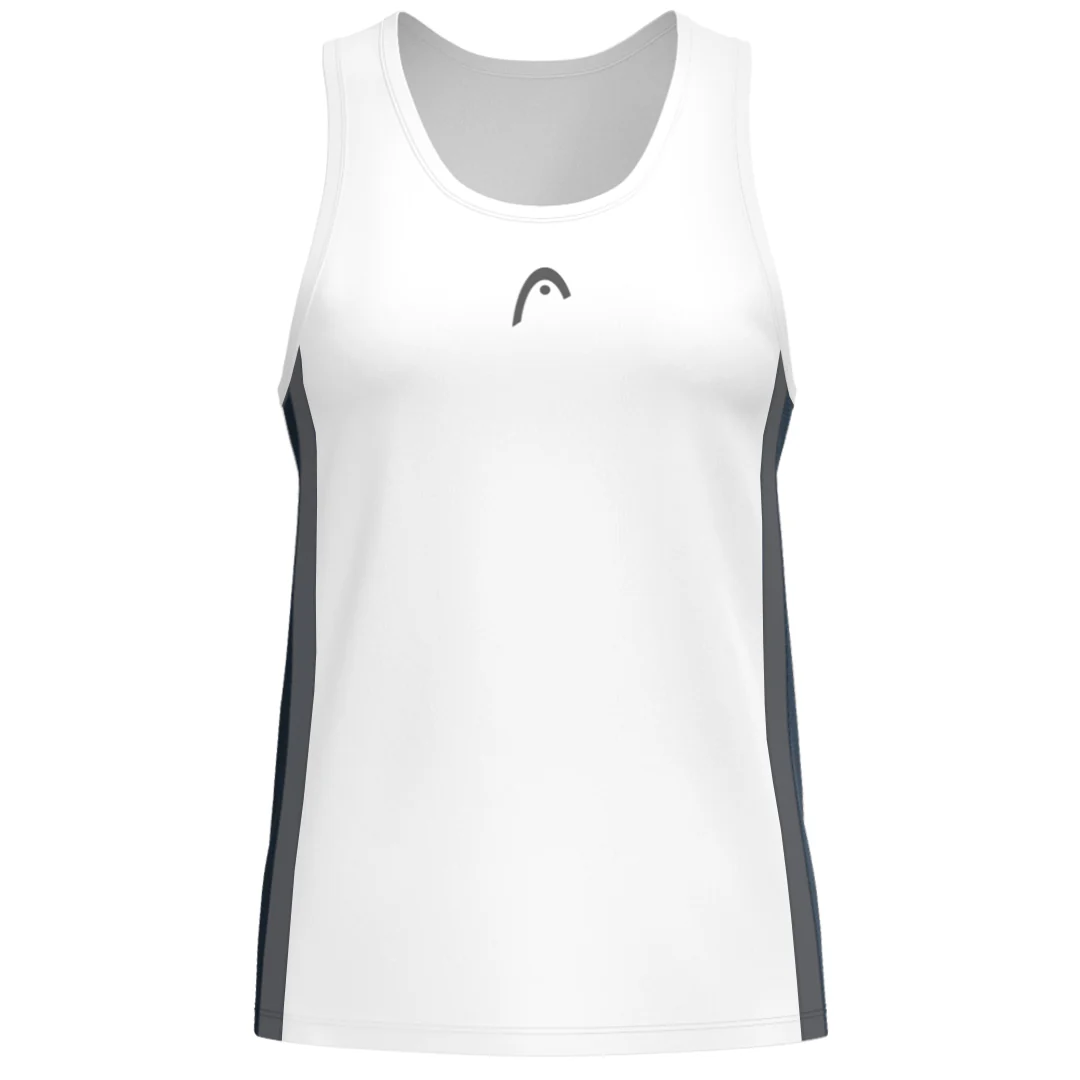 Head Women's Club Tech Tank - Navy/White