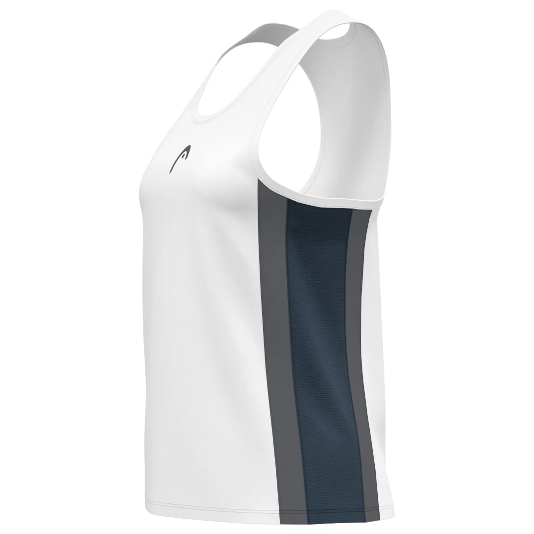Head Women's Club Tech Tank - Navy/White - Image 2