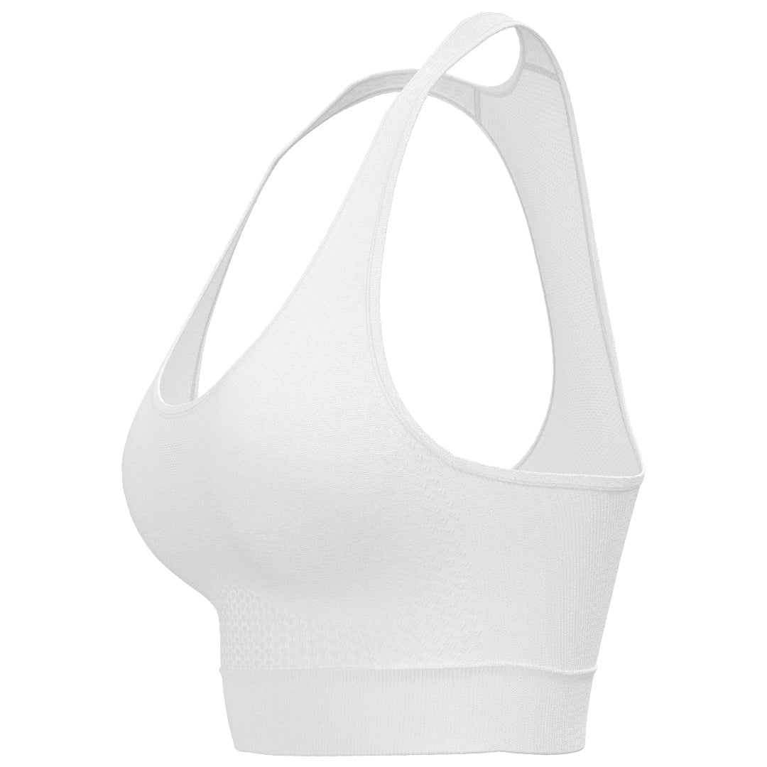 Head Women's Flex Seamless Bra - White - Image 2