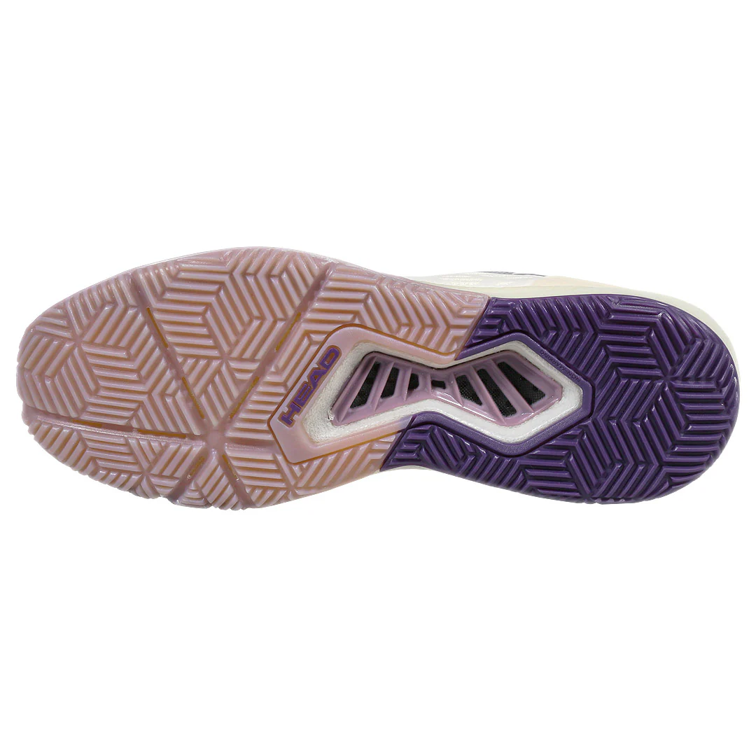 Head Women's Motion Pro 1.5 - Padel - Chalk White/Purple Night - Image 3