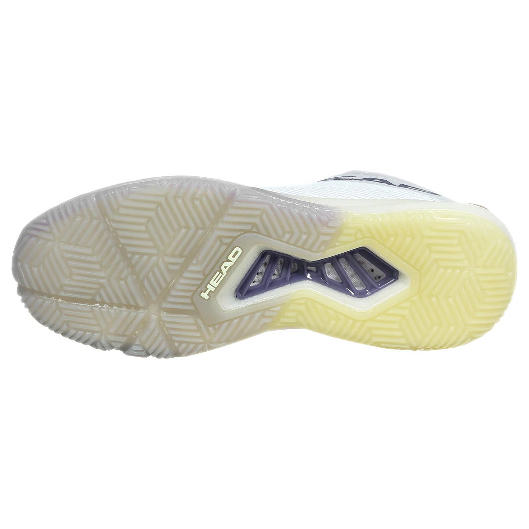 Head Women's Motion Pro Padel - White/Lavender - Image 3