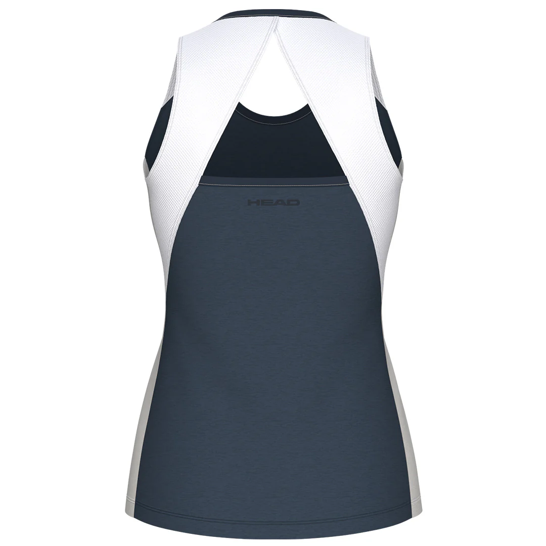 Head Women's Play Tech Tank - Navy - Image 2