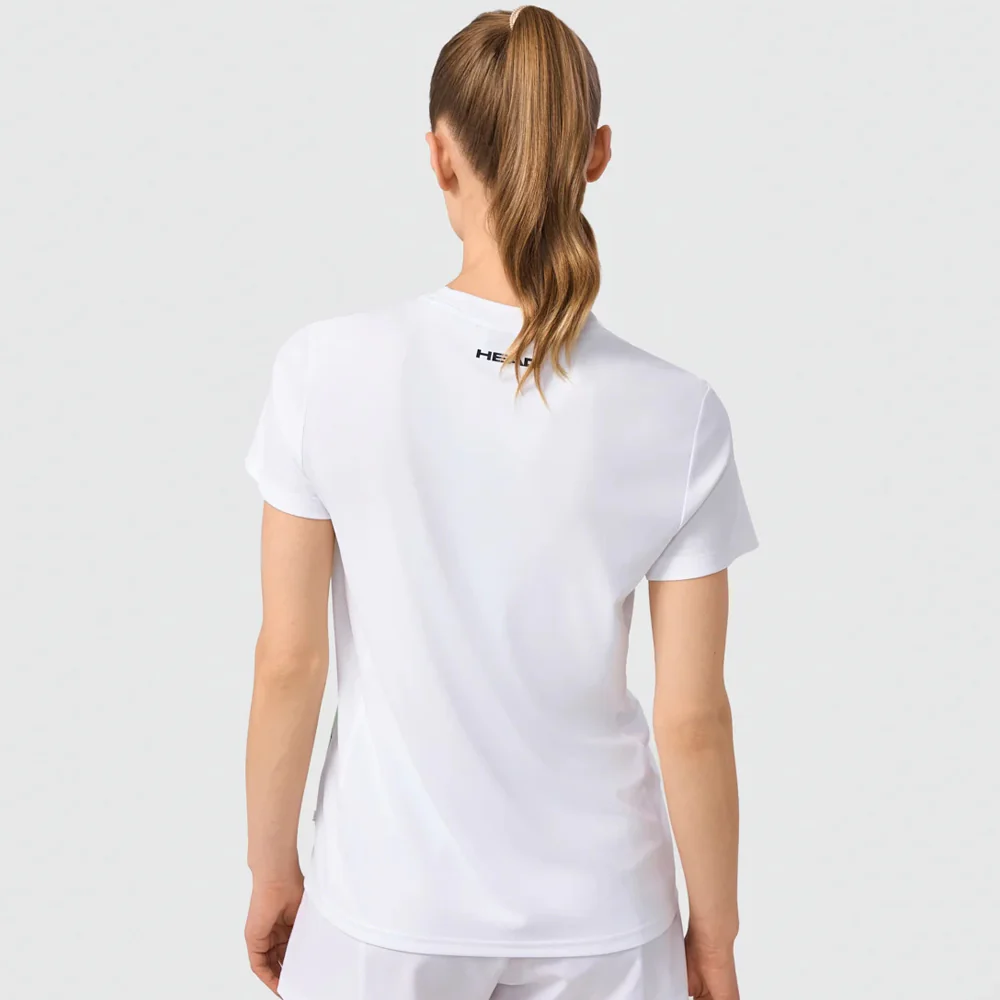 Head Women's Tie-Break Tee - Print Vision/Alight Lilac - Image 4