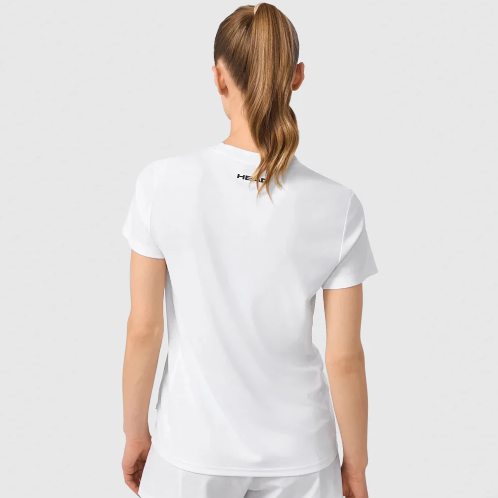 Head Women's Tie-Break Tee - White - Image 4