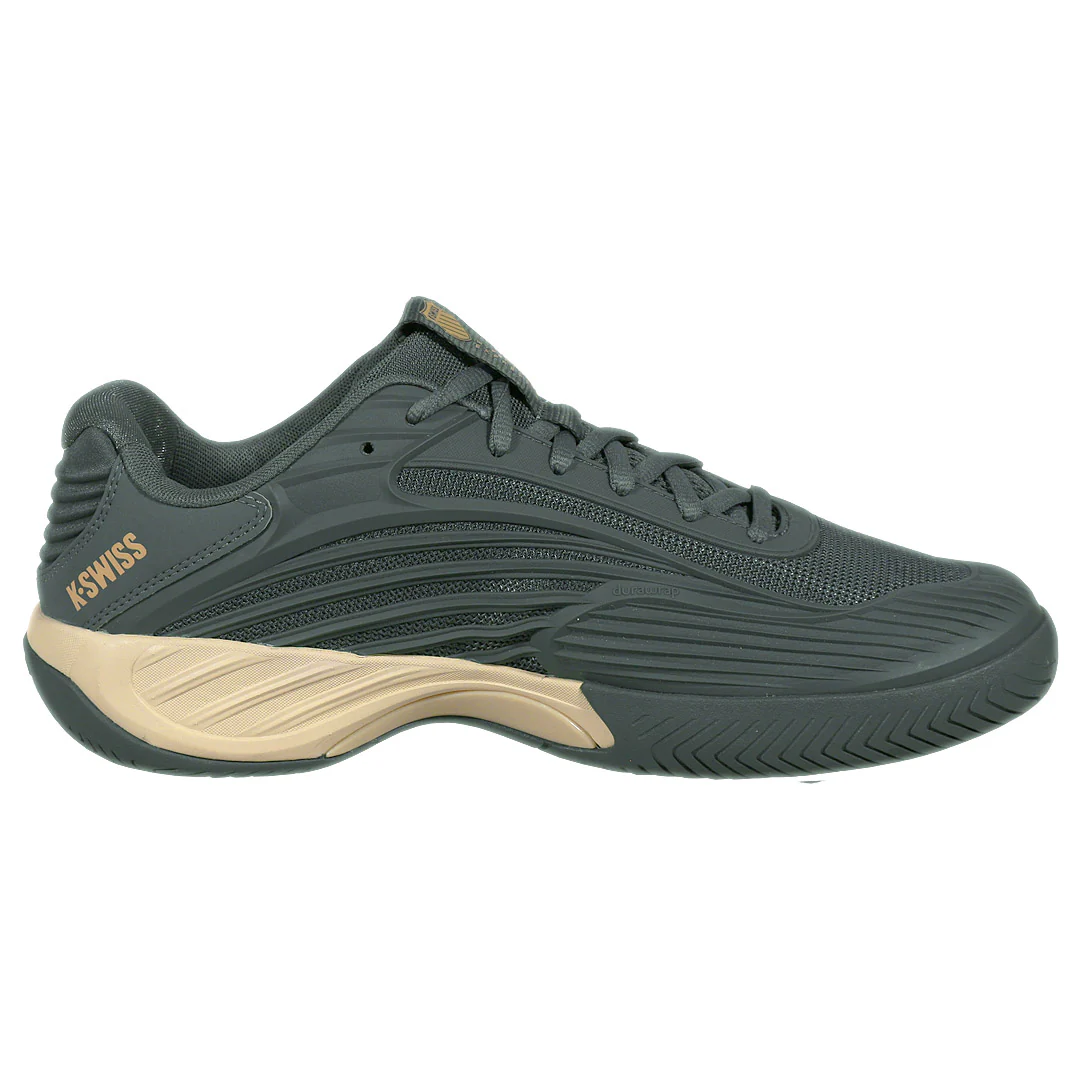 K-Swiss Men's Hypercourt Express 3 - Turbulence/Pale Khaki - Image 2