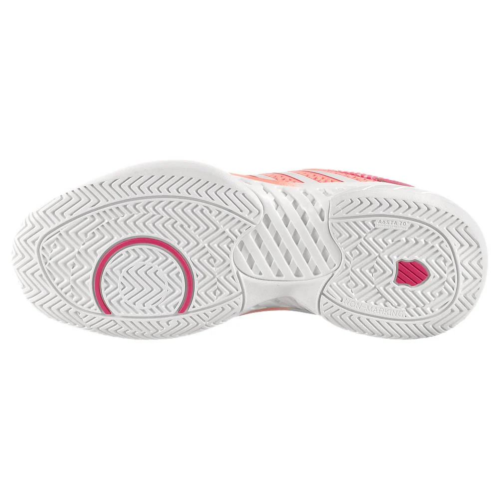 K-Swiss Women's Express Light Pickleball - Raspberry Sorbet/Cloud Dancer - Image 3