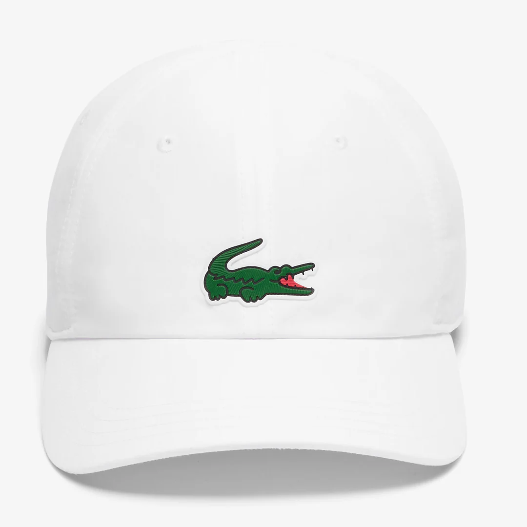 Lacoste Djokovic Sport X Microfiber Hat - White - Image 2