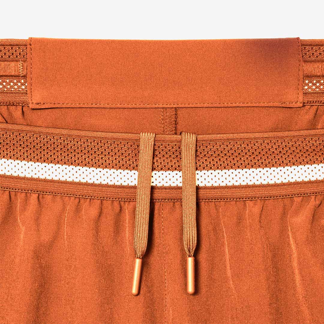 Lacoste Men's Djokovic X Tennis Short - Orange/White - Image 4