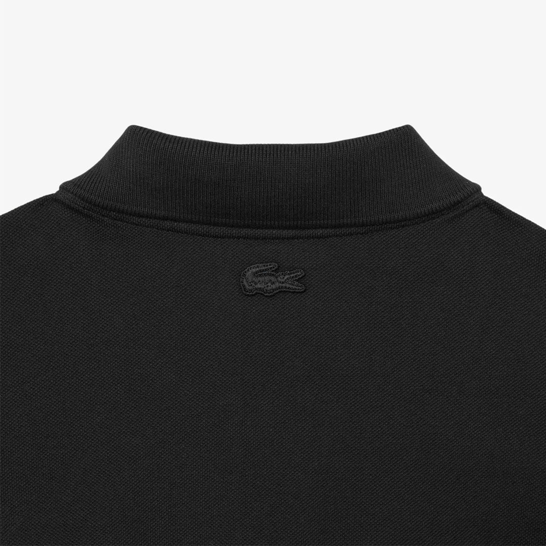 Lacoste Men's Embroidered Petit Pique Polo - Black - Image 3