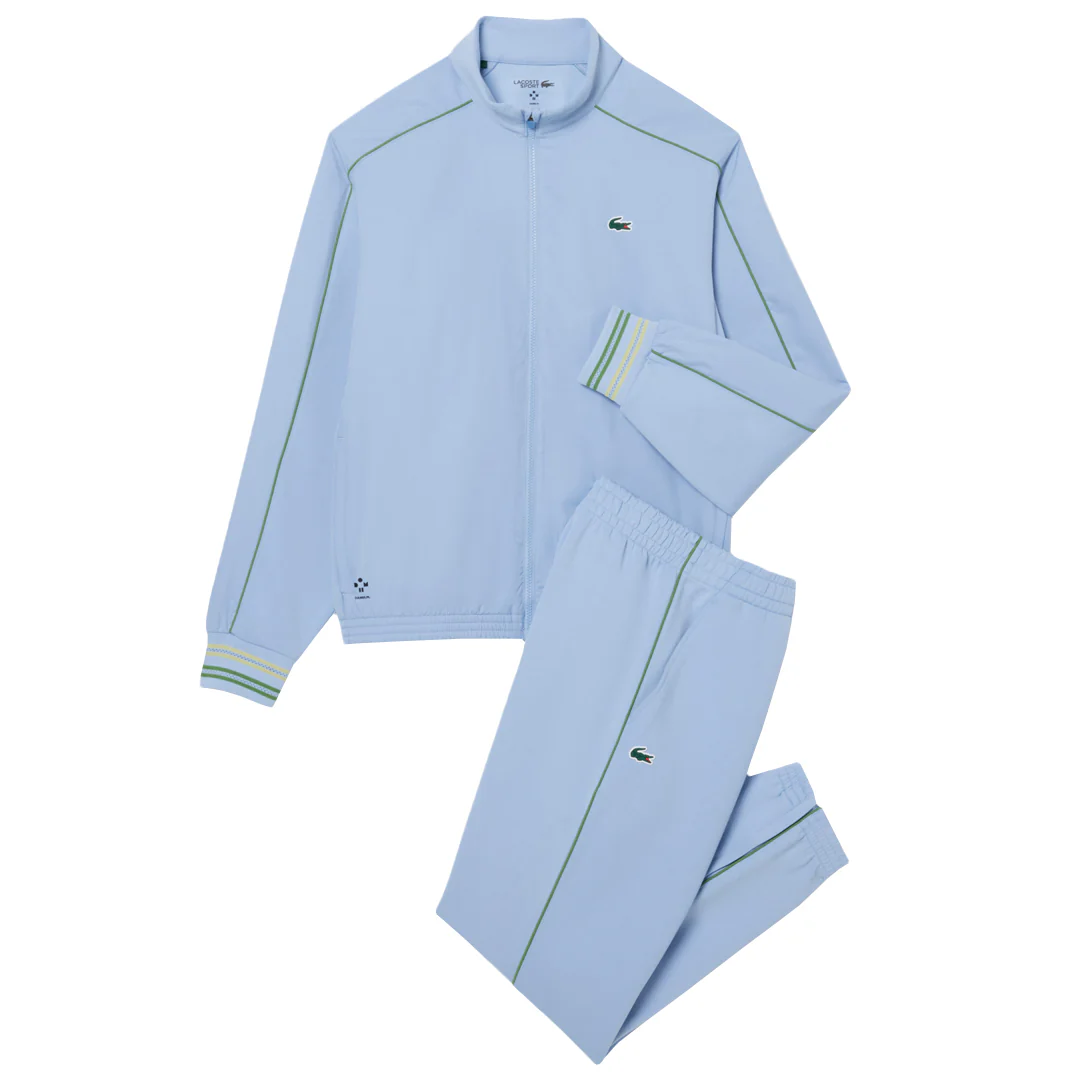 Lacoste Men's Medvedev X Tennis Track Suit - Light Blue