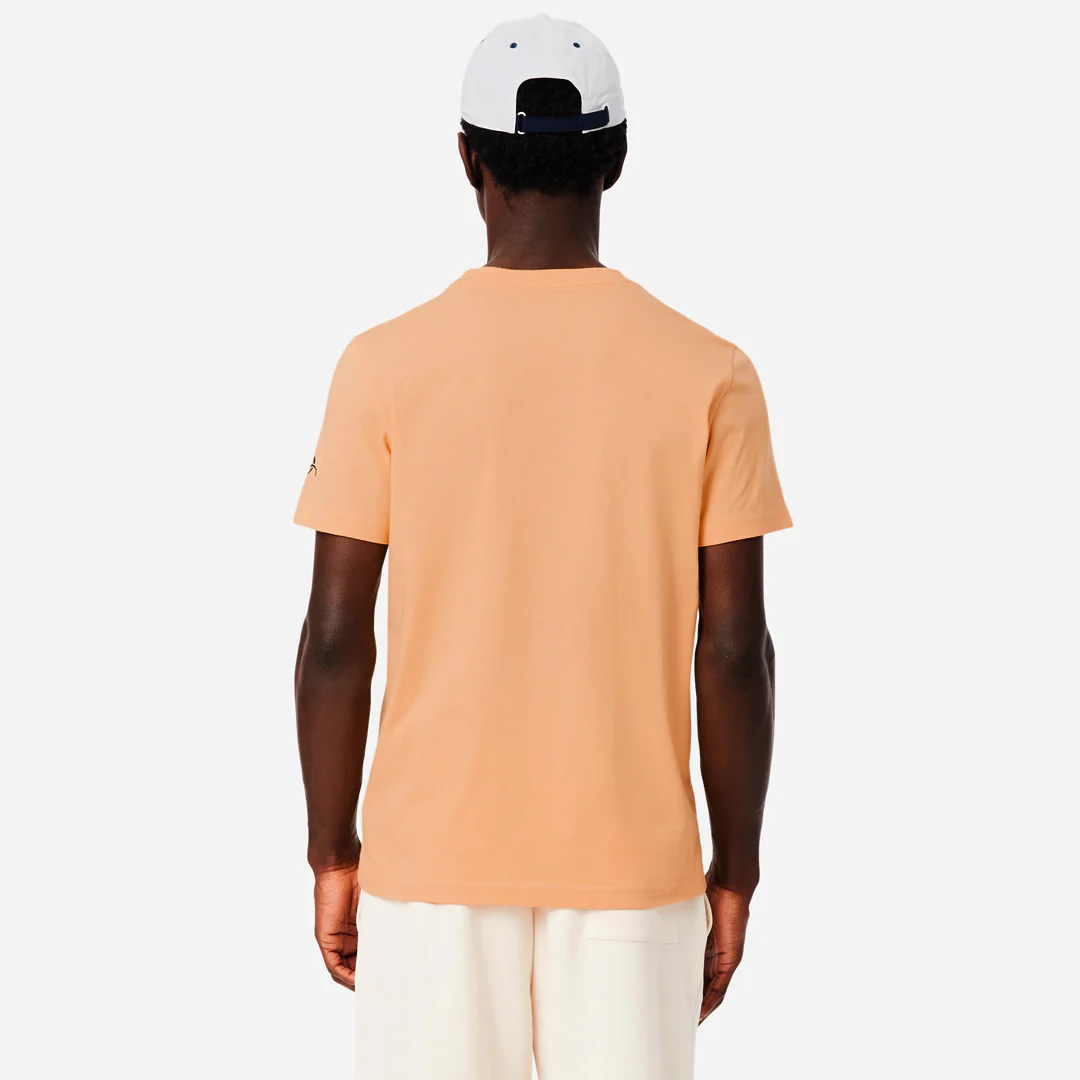 Lacoste Men's Novak Djokovic Cap and Tee Set - Orange/White - Image 6