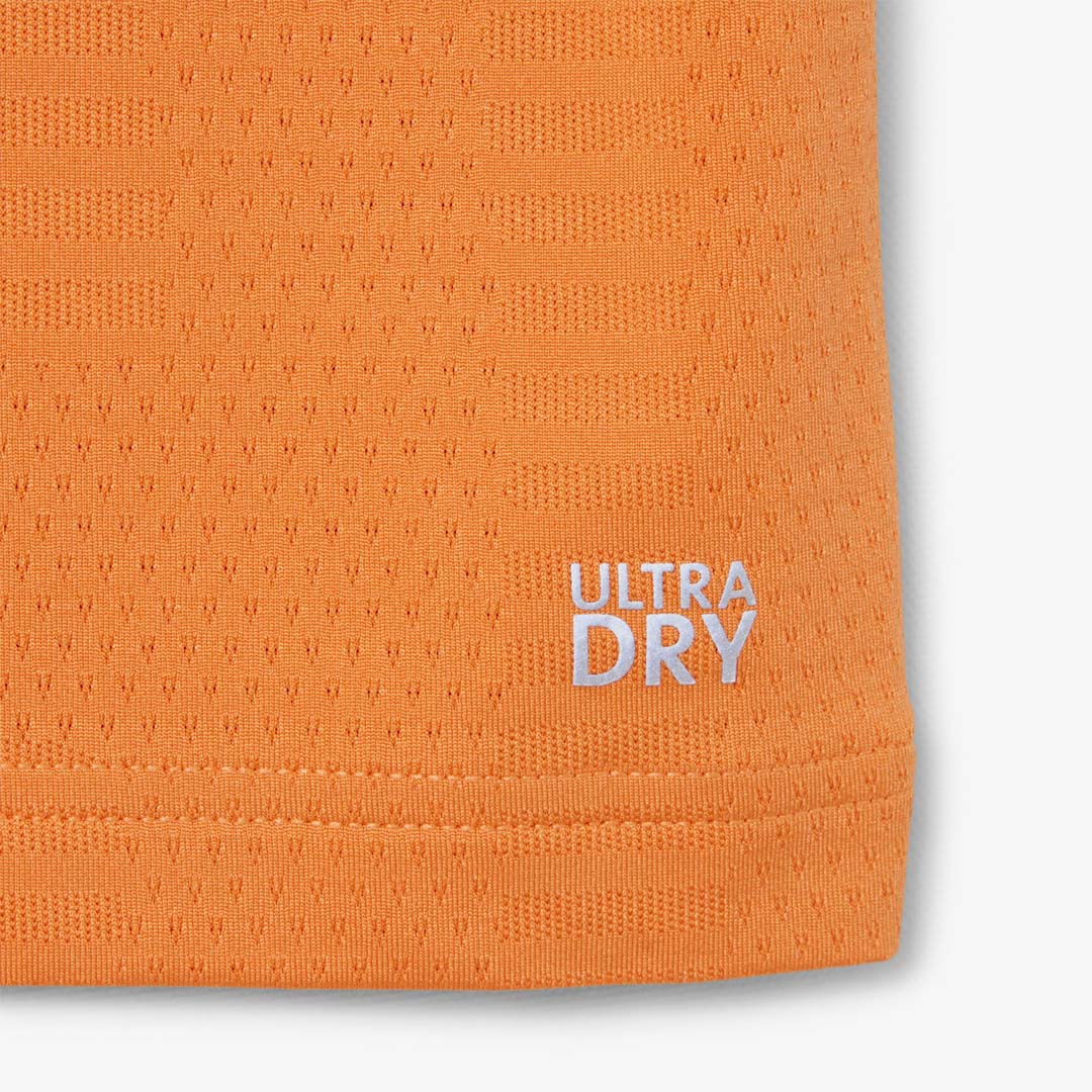 Lacoste Men's Ultra Dry Jacquard Polo - Orange - Image 4