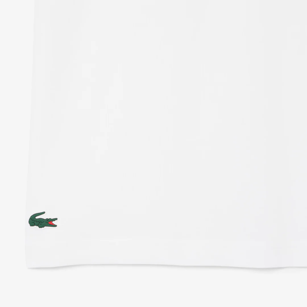 Lacoste Men's Ultra Dry Printed Sport Tee - White - Image 3