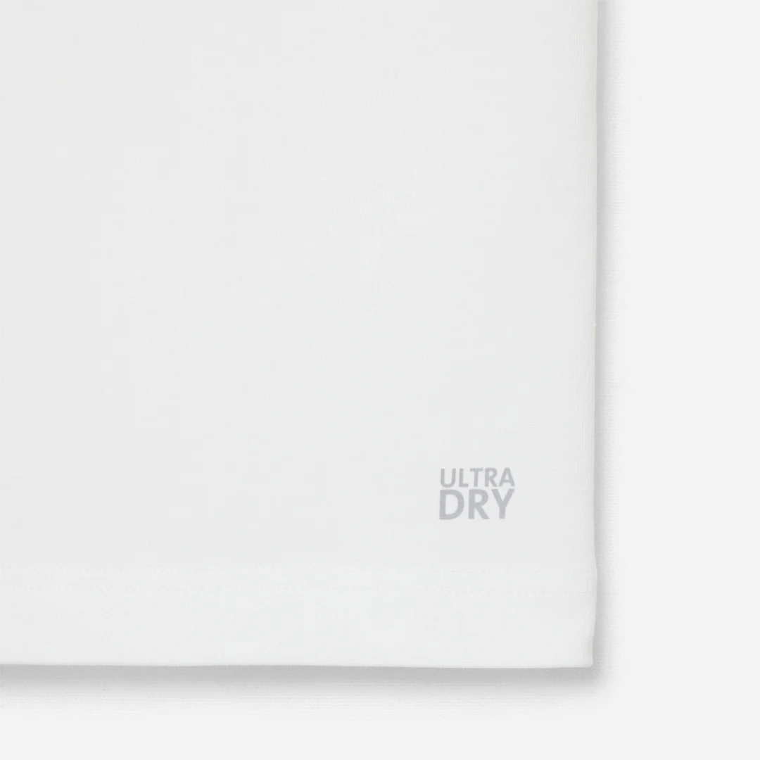 Lacoste Men's Ultra Dry Printed Tee - White - Image 3