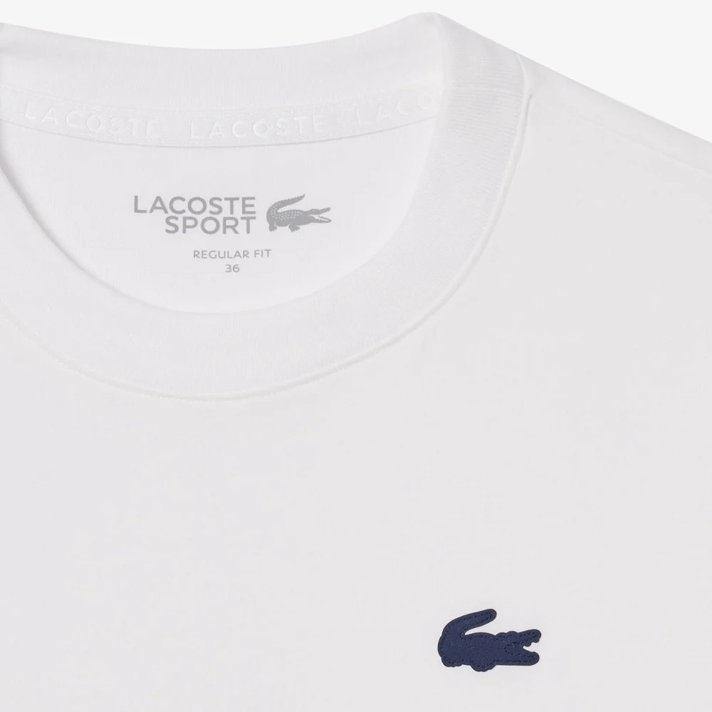 Lacoste Women's Ultra Dry Tech T-Shirt - White - Image 5