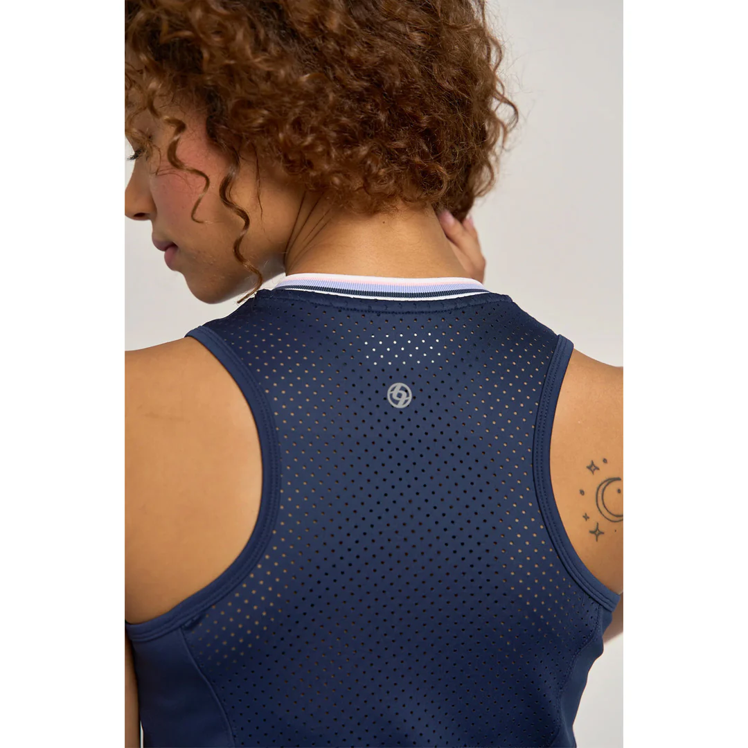 Lija Women's Born To Play Vivian Dress - Dark Navy/Multi - Image 5