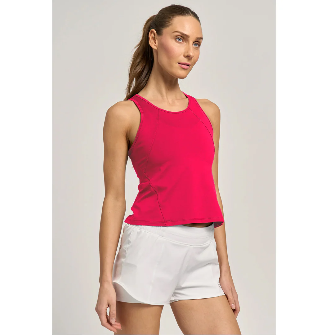 Lija Women's Court Crush Daily Tank - Fuchsia - Image 3