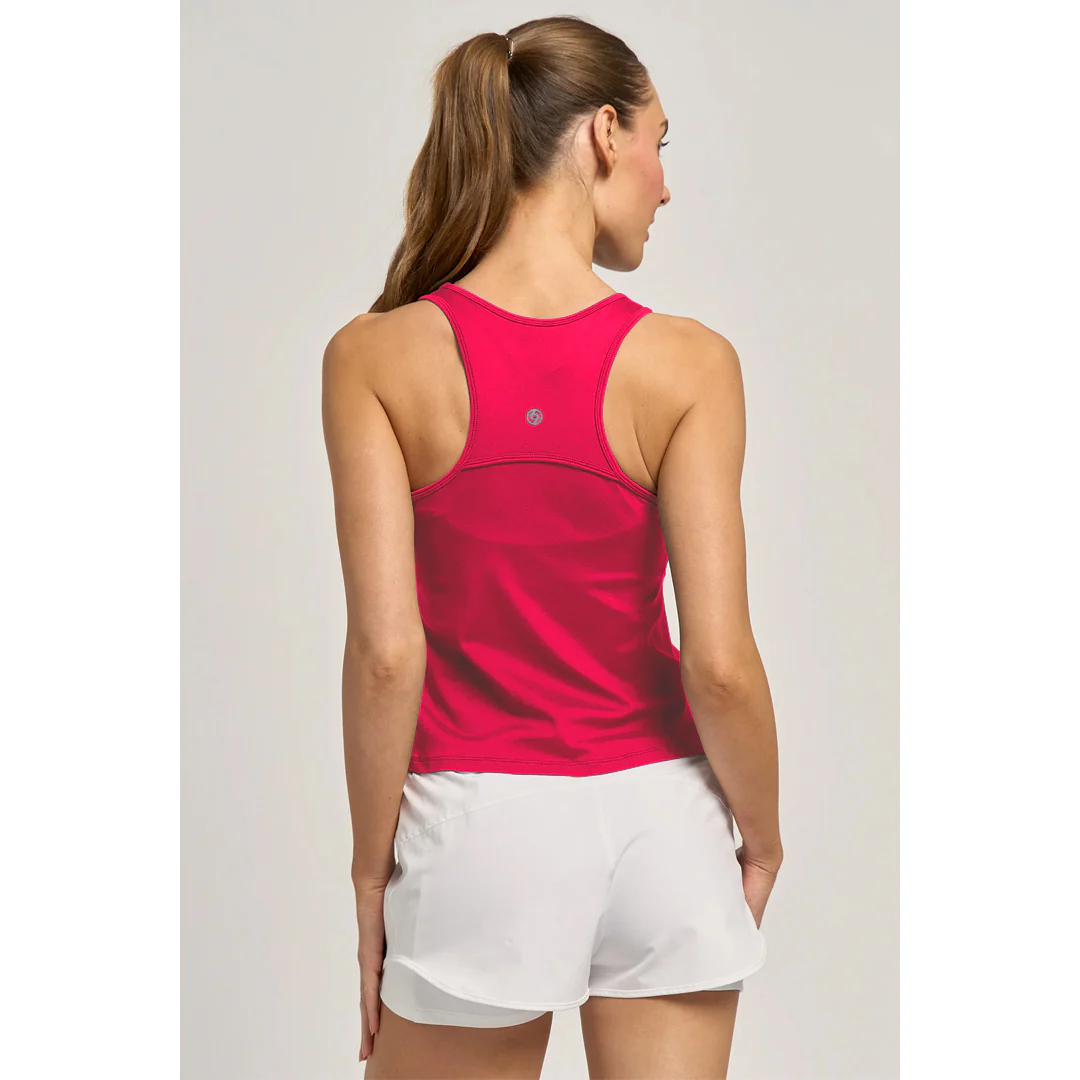Lija Women's Court Crush Daily Tank - Fuchsia - Image 4