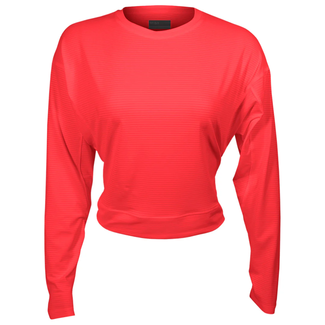 Lija Women's Game Changer Rally Longsleeve - Hibiscus
