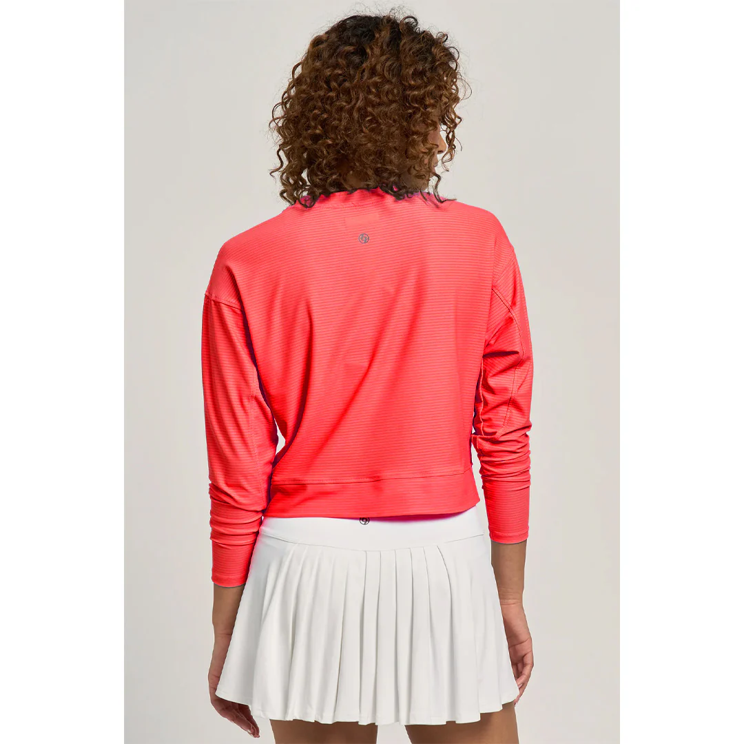 Lija Women's Game Changer Rally Longsleeve - Hibiscus - Image 3