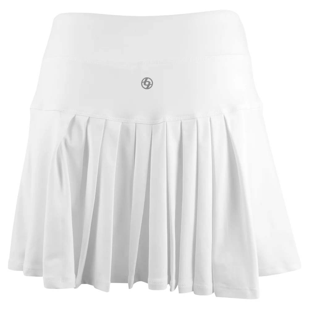 Lija Women's Step Skort 13" - White - Image 2