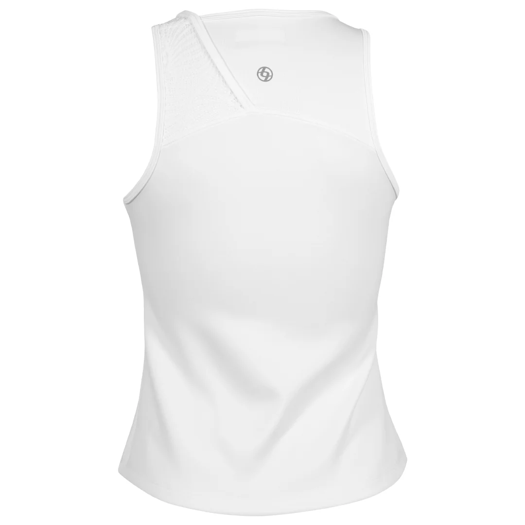 Lija Women's Match Point Peer Tank - White - Image 2