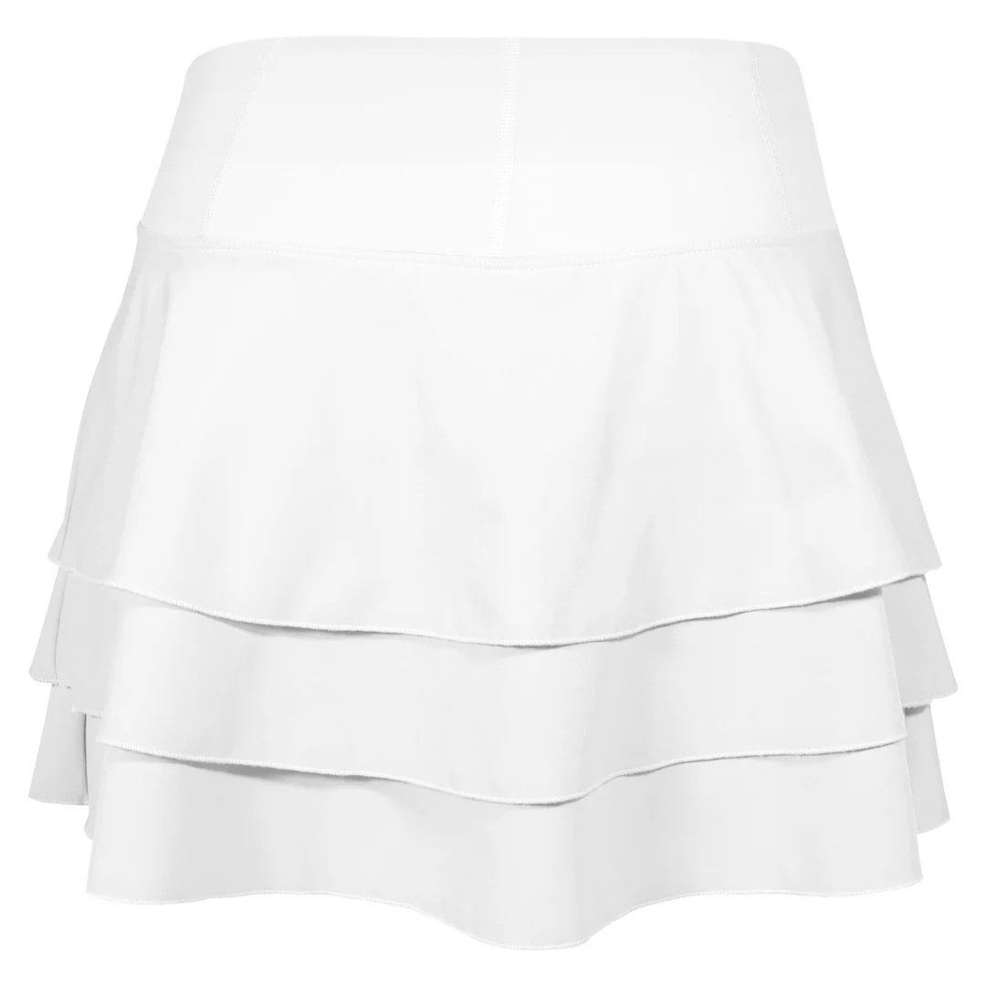 Lija Women's Stamina 13" Skort - White - Image 2