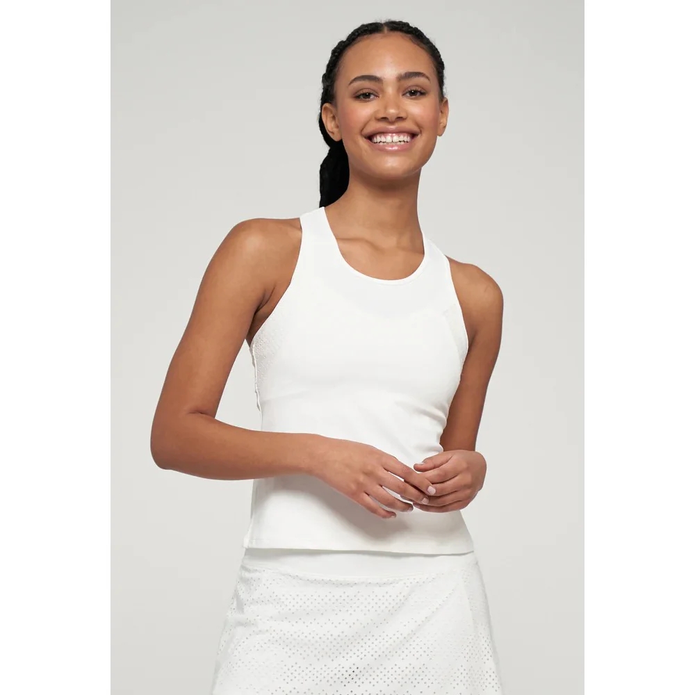 Lija Women's Star Tank - White - Image 3