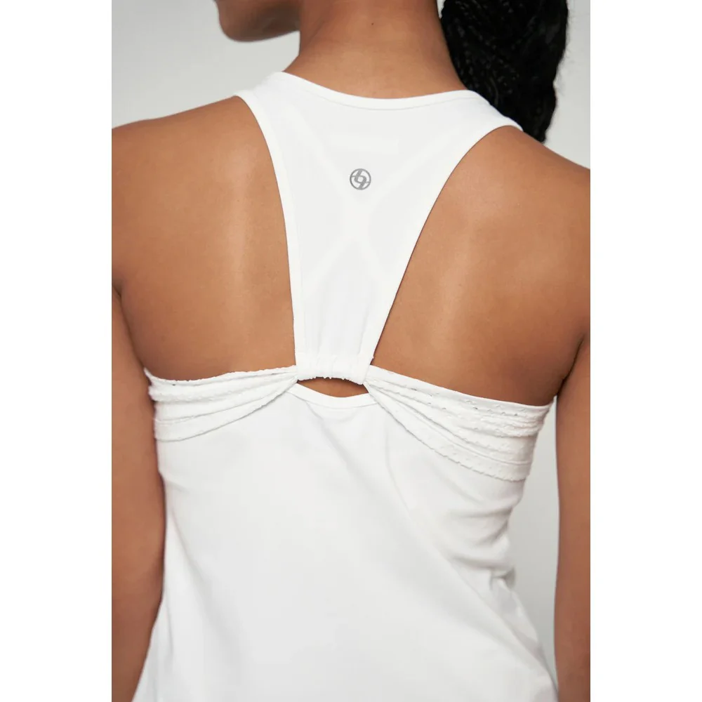 Lija Women's Star Tank - White - Image 4