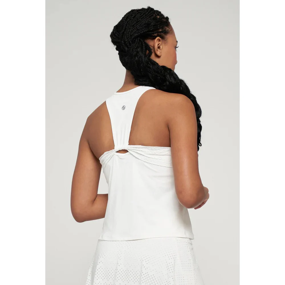 Lija Women's Star Tank - White - Image 5