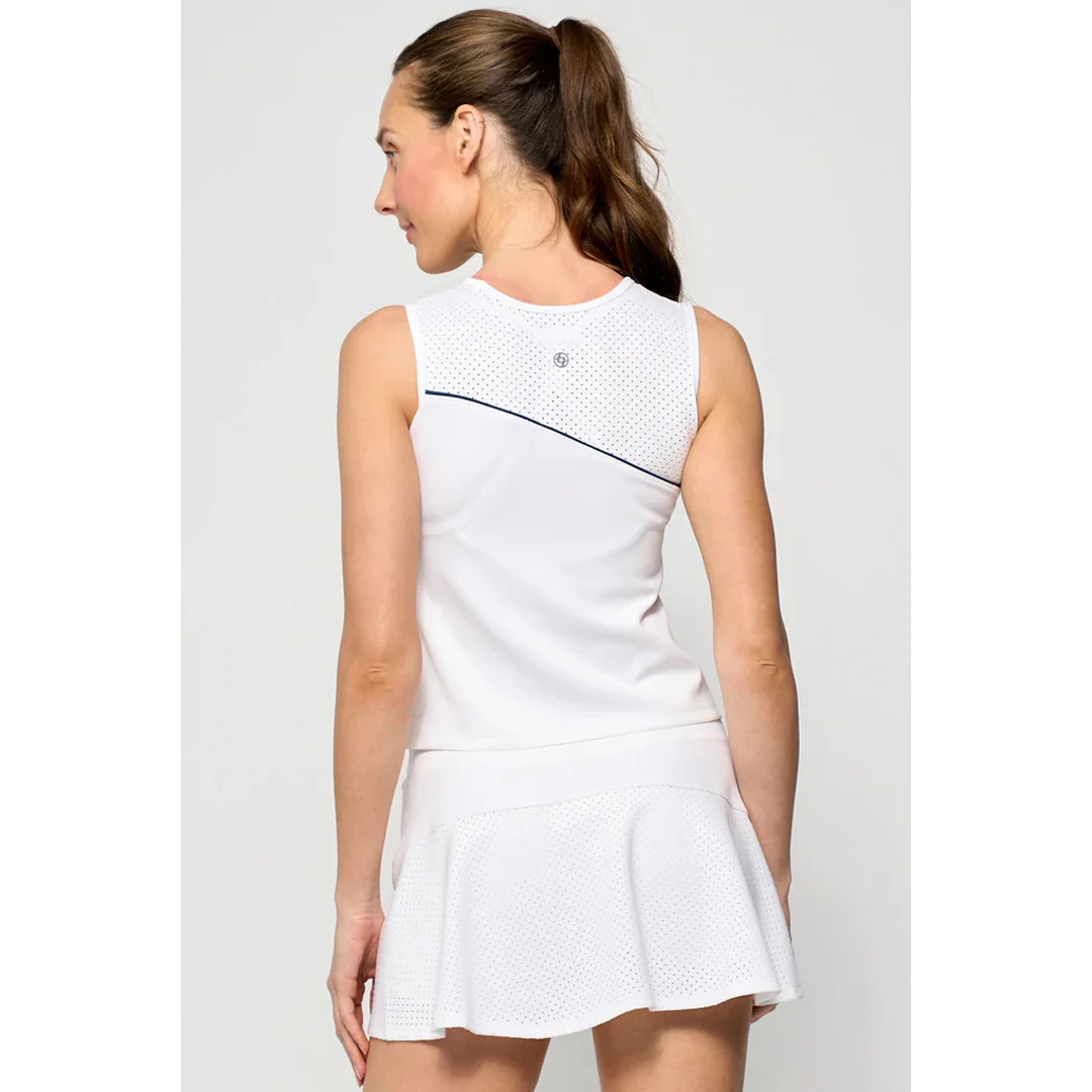 Lija Women's The One To Beat Sporty Tank - White - Image 4