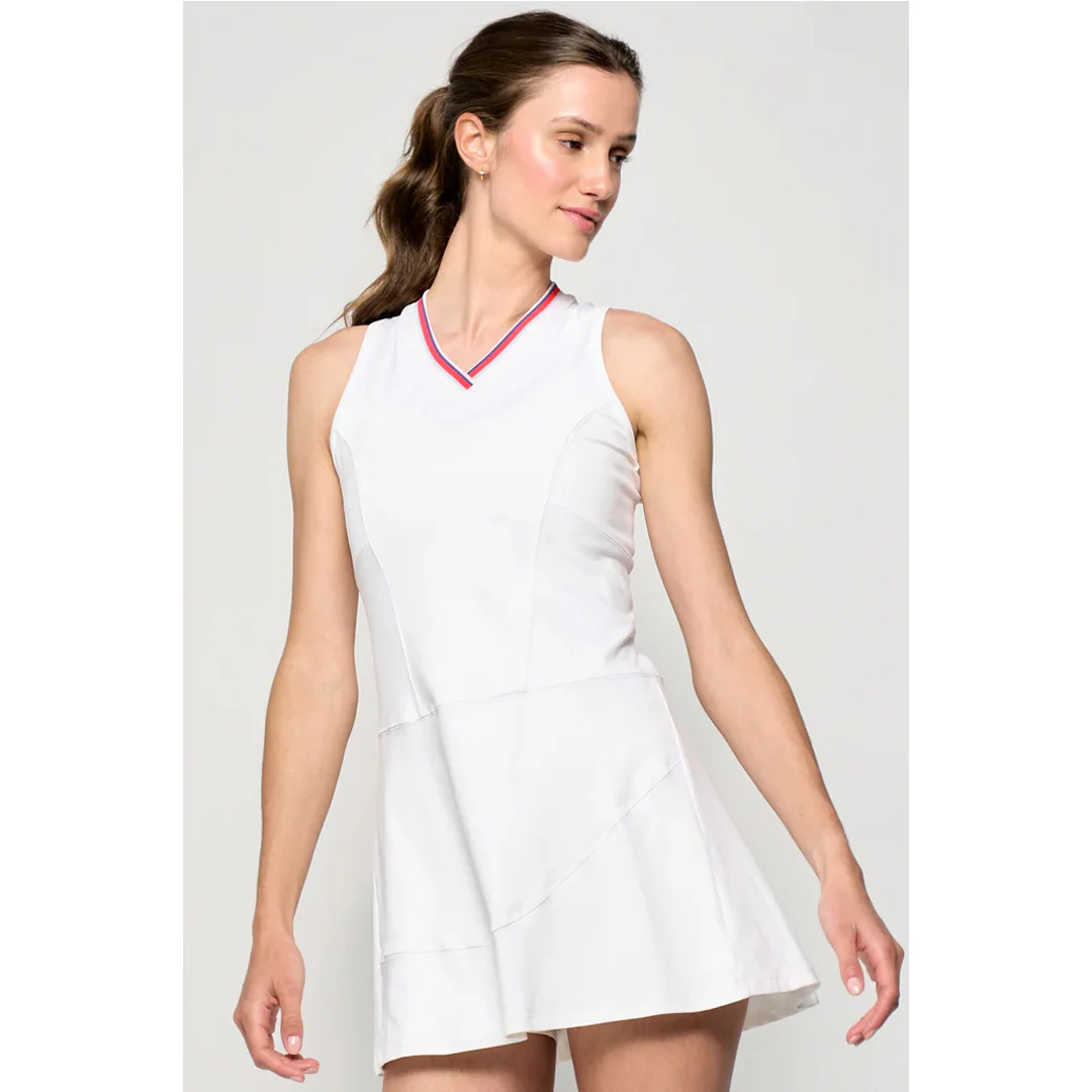 Lija Women's The One To Beat Vivian Dress - White/Multi - Image 3