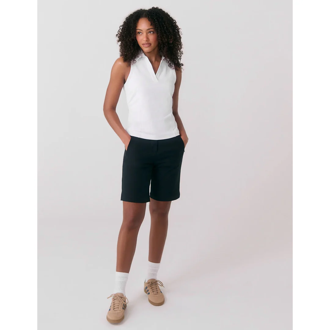 Lole Women's Step Up Sleeveless Polo - White - Image 4