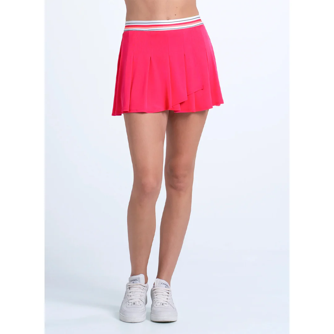 Lucky In Love Women's Glow Set Glow Stroke Skort - Shocking Pink - Image 2