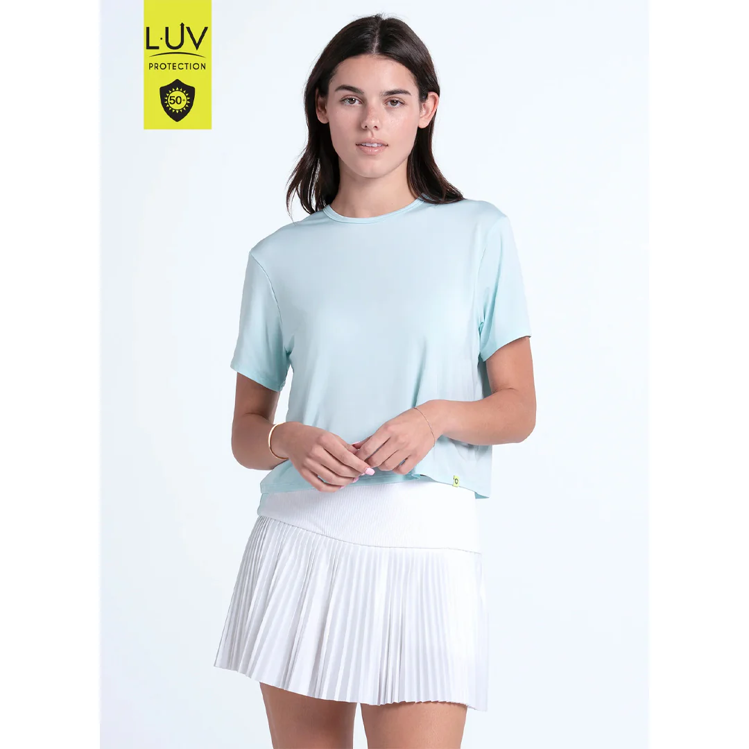 Lucky In Love Women's Power Box Tee - Wave - Image 2
