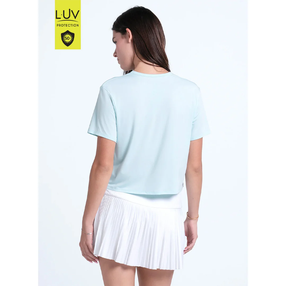 Lucky In Love Women's Power Box Tee - Wave - Image 4