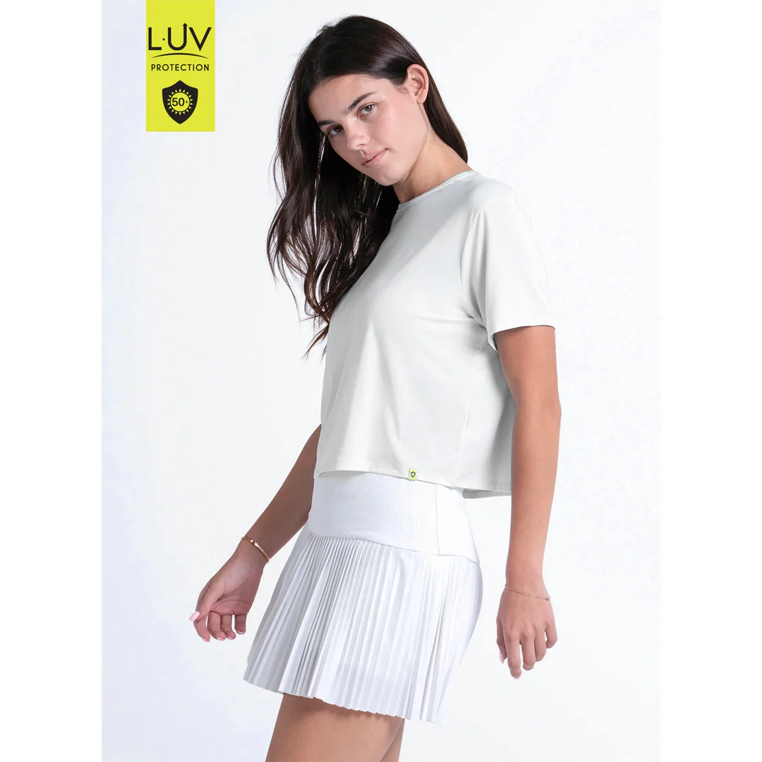 Lucky In Love Women's Power Box Tee - White - Image 3