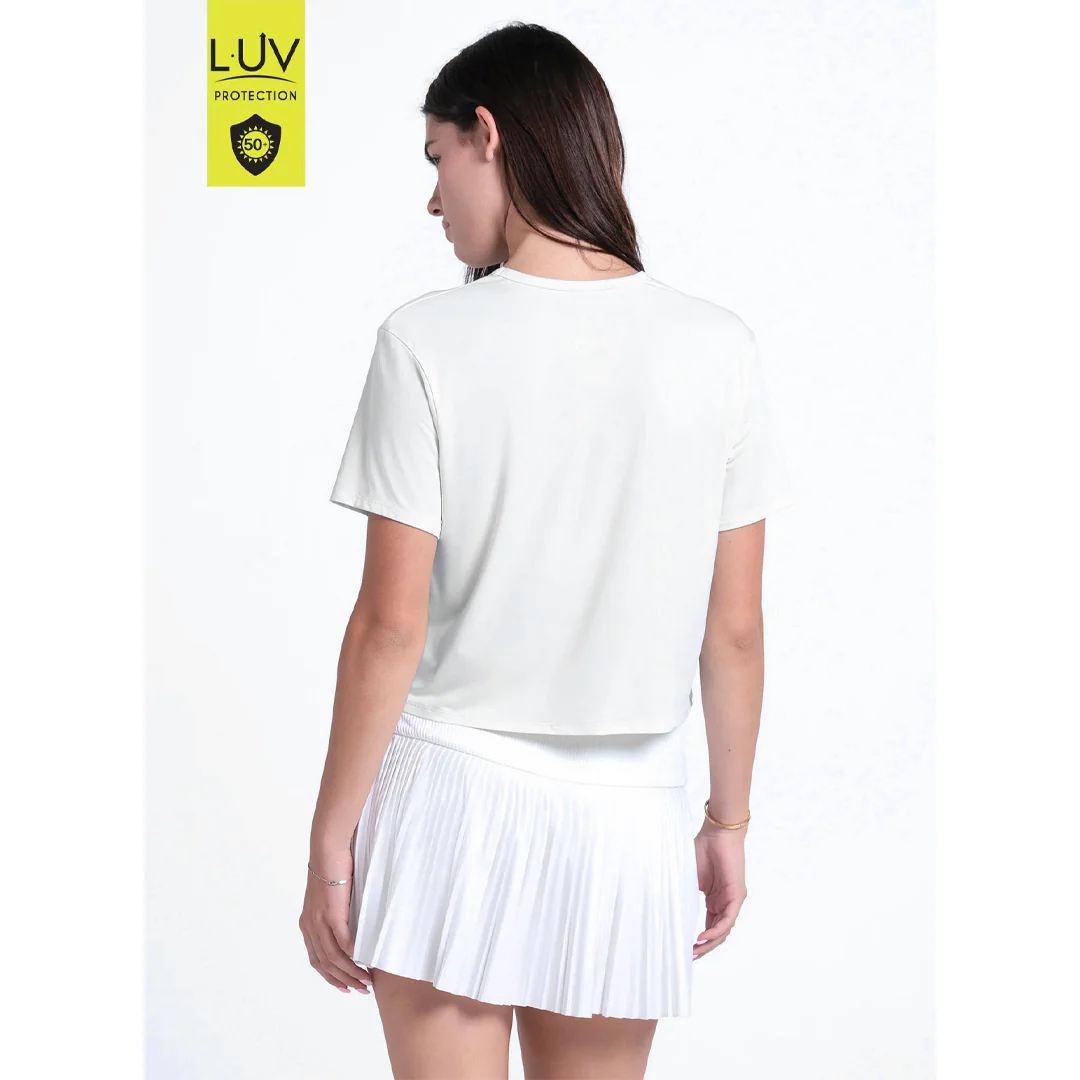 Lucky In Love Women's Power Box Tee - White - Image 4