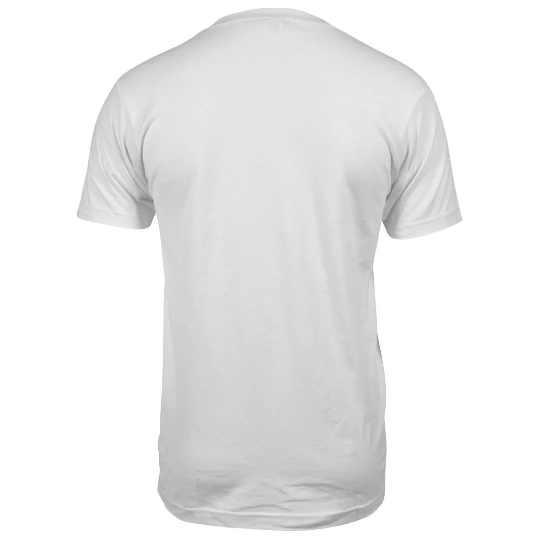 Merchant of Tennis Unisex Retro Racquet Tee - White - Image 2