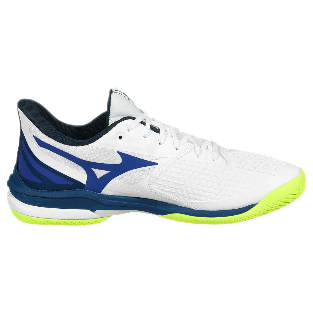 Mizuno Men's Wave Exceed Tour 7 - White/Dazzling Blue - Image 2