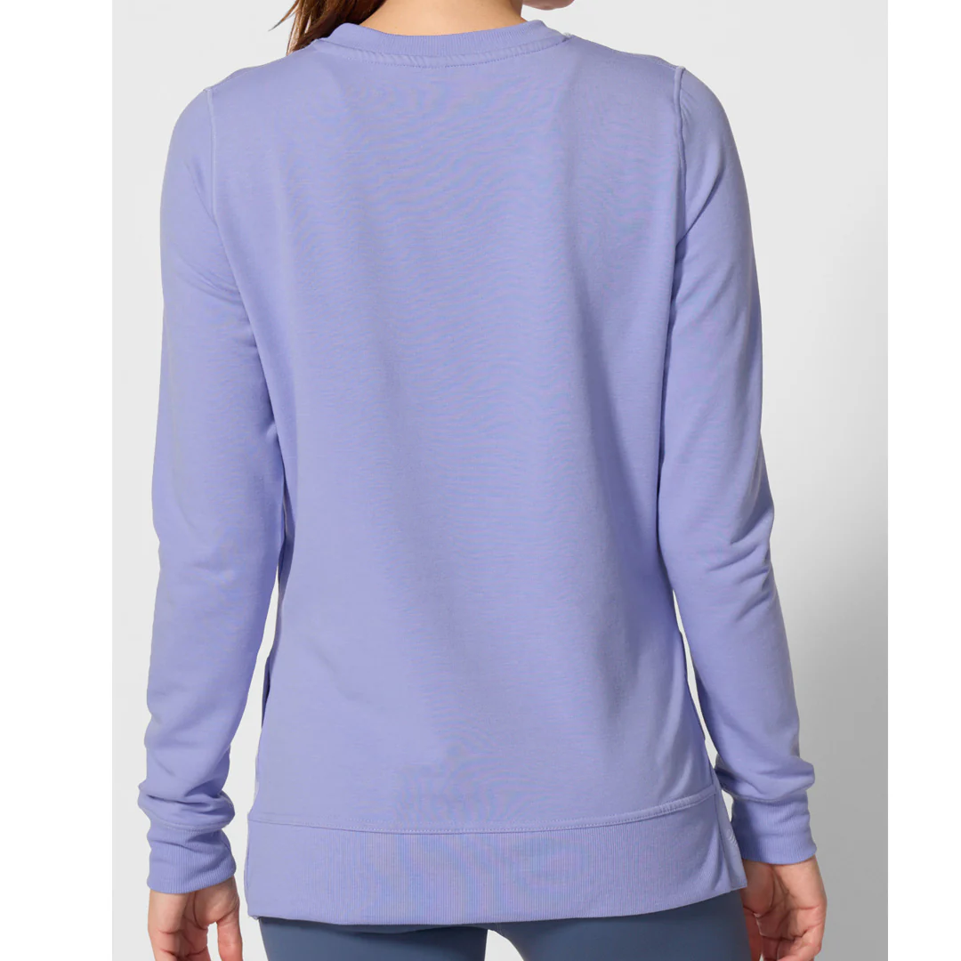 MPG Women's Cozy Fleece Side Pullover - Jacaranda - Image 4