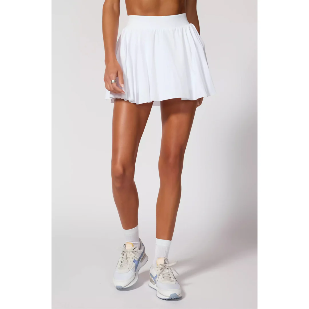 MPG Women's Inspire High Rise Club Skort - White - Image 2