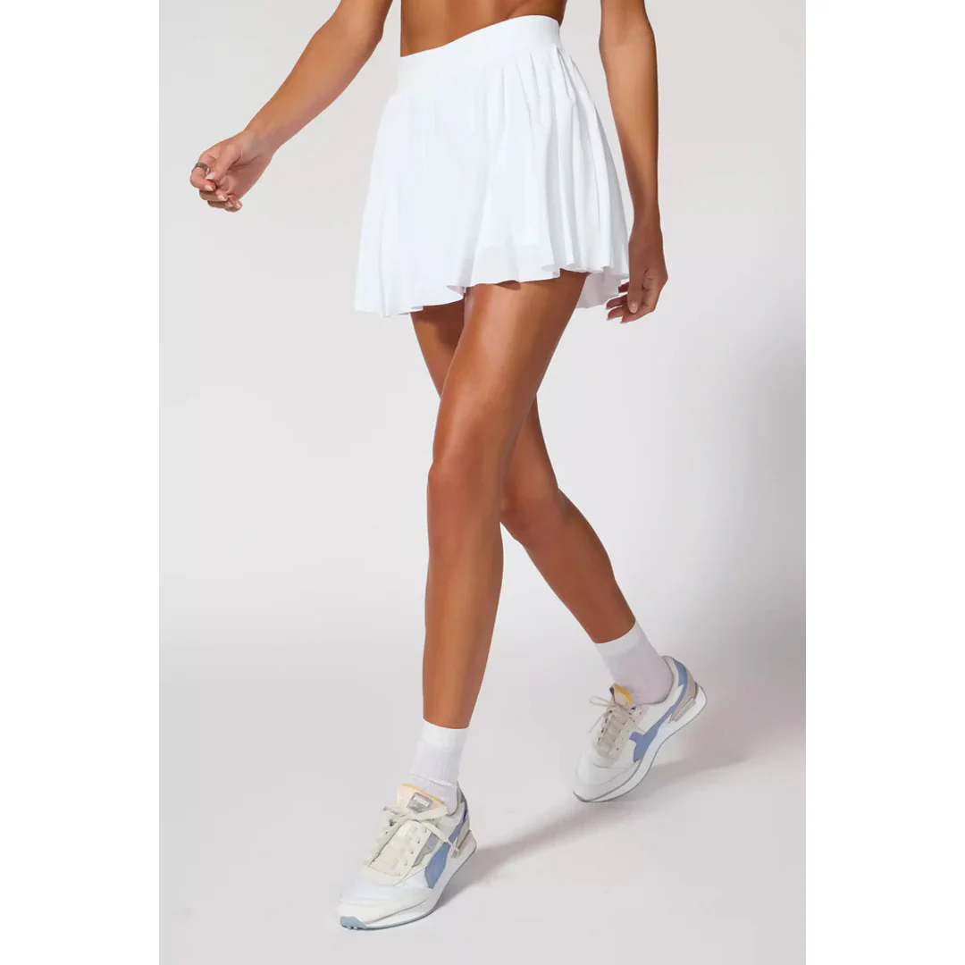 MPG Women's Inspire High Rise Club Skort - White - Image 4