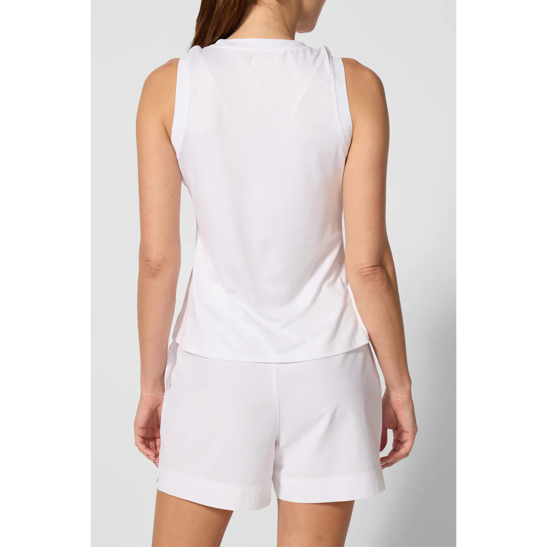 MPG Women's Pace Tank - Brilliant White - Image 4