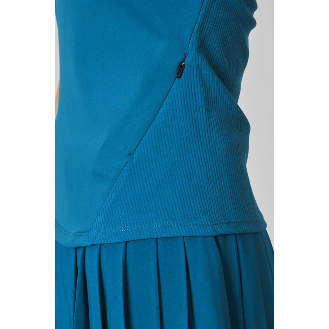 MPG Women's Vital Short Sleeve Polo - Moroccan Blue - Image 6